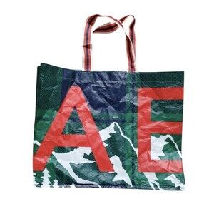 American Eagle Reusable Recycled Plastic Water Bottles Shopping Tote Bag
